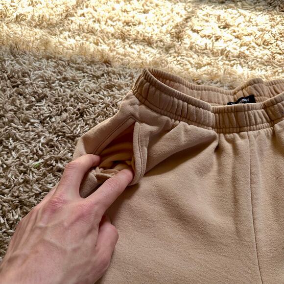 Playboy by Pacsun Beige Sweatpants Jogger Bunny Pants Women’s XS - Picture 4 of 8